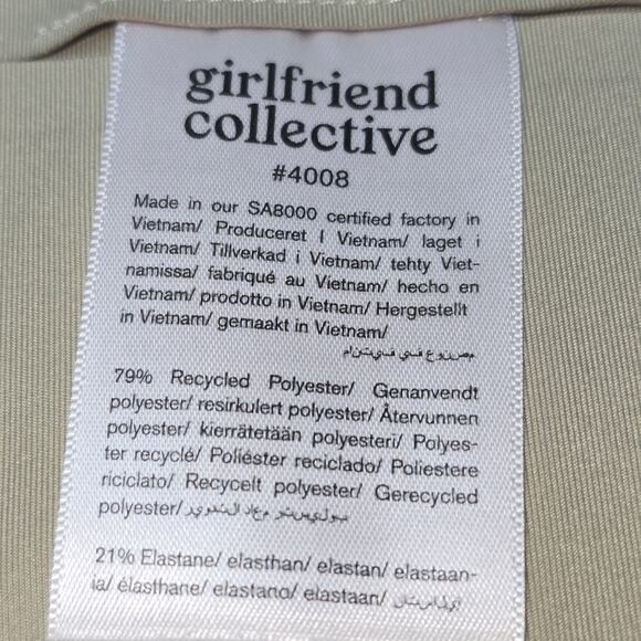 Girlfriend Collective Compressive High-Rise Legging Light Green XL - Picture 8 of 9